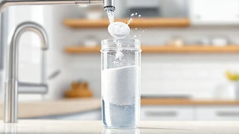 Ilustração mostrando o preparo de whey protein, com água sendo colocada em uma coqueteleira e o pó sendo adicionado.