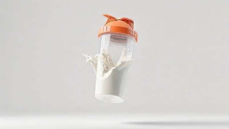 Ilustração de uma coqueteleira preparando um shake, mostrando a forma correta de como tomar whey protein para melhores resultados.