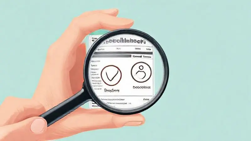 Ilustração de uma pessoa usando uma lupa para analisar o rótulo de um suplemento, representando a escolha cuidadosa de um whey que não causa acne.