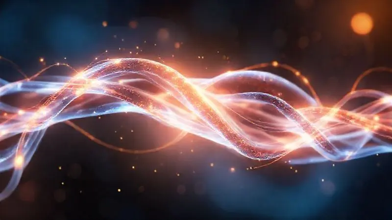 Ilustração artística mostrando fibras musculares se fortalecendo, simbolizando o ganho de massa muscular com o uso do whey protein correto.