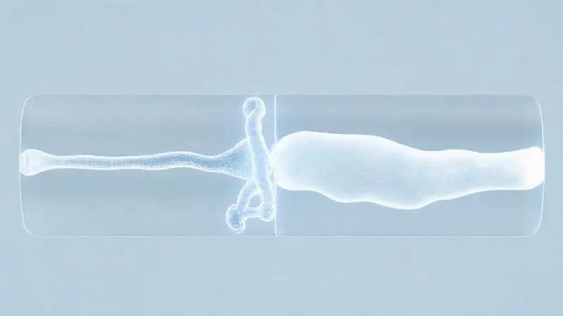 Render 3D ilustrando a pureza e o processo de filtragem do whey protein isolado, ideal para o pós-bariátrica.