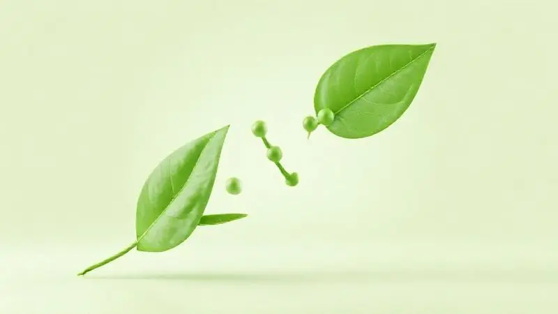 Ilustração conceitual de uma fonte de proteína vegetal, representando as opções de whey para veganos ou intolerantes à lactose.